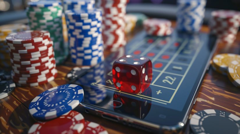 ACE99 ကာစီနို Baccarat စားပွဲပေါ်မှ ကတ်ဖြန့်ချိနေသောမြင်ကွင်း